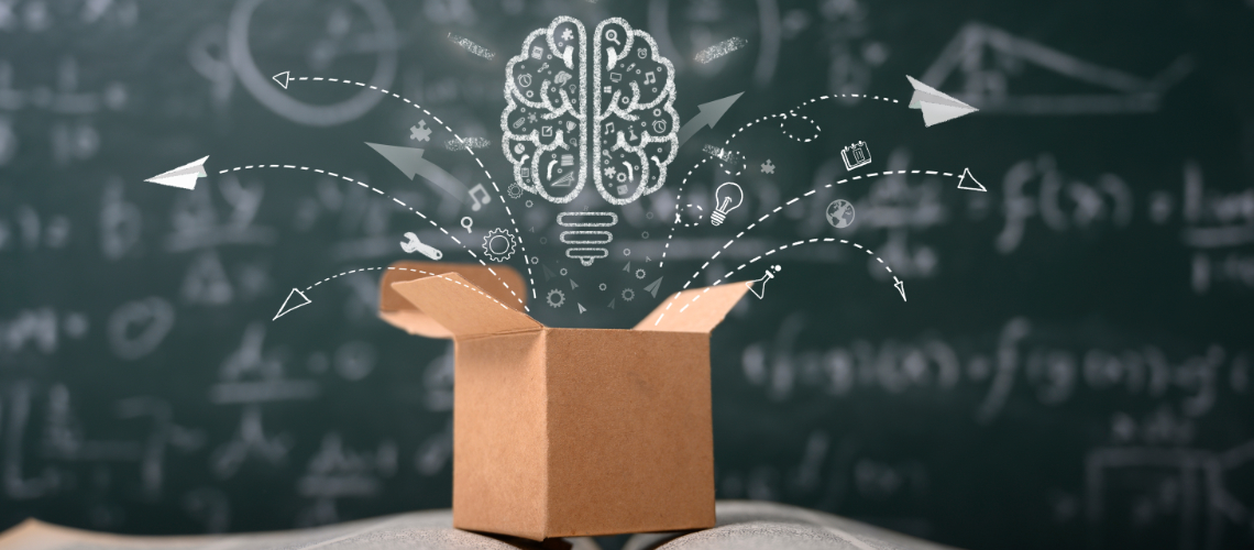think outside the box graphic